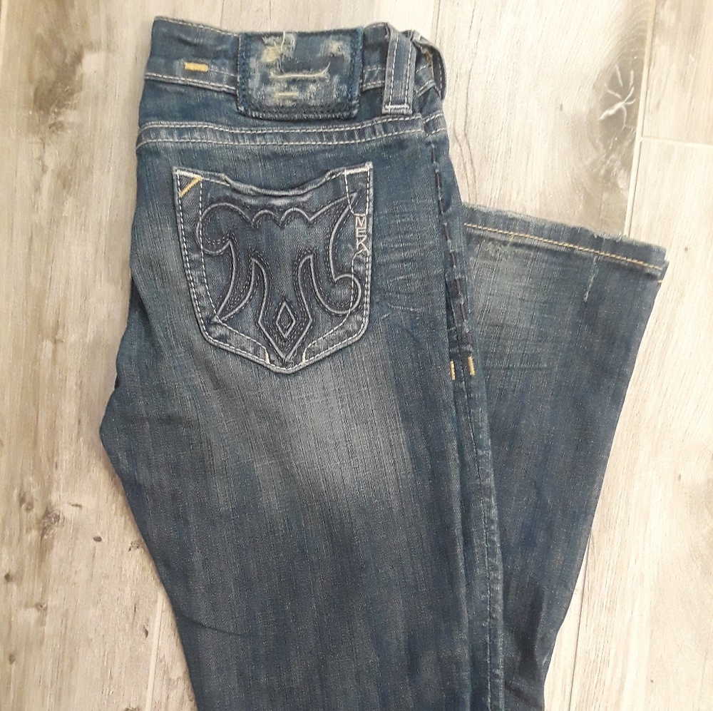 MEK brand Eugene straight fit jeans 27x36
